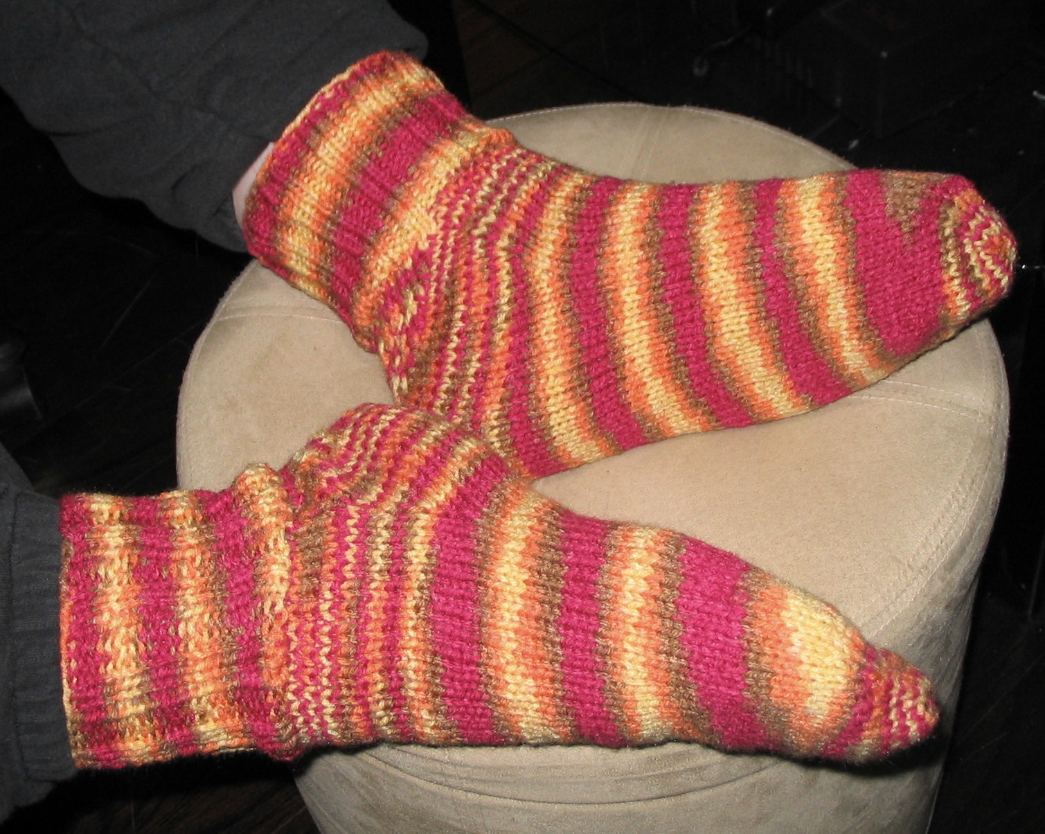Tales from Yarnvana Mens Worsted Weight Socks Free Pattern